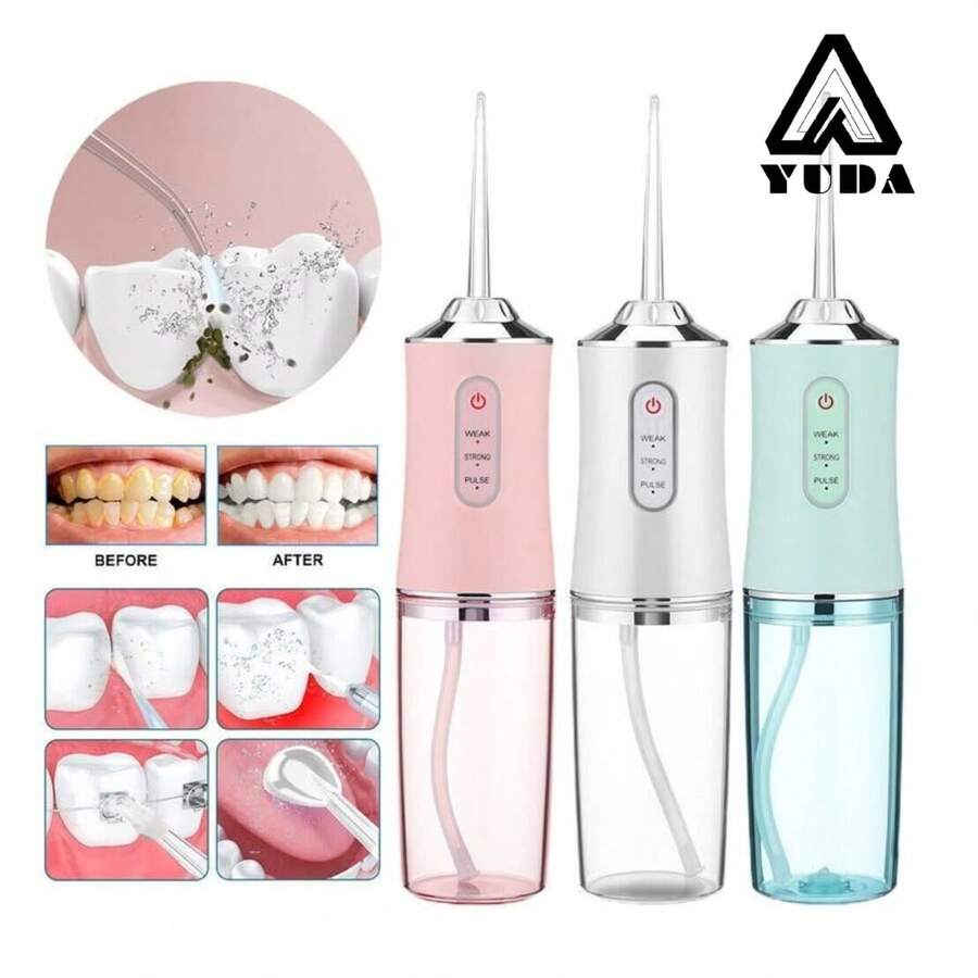 YUDA Electric Tooth Rinser Home Teeth Cleaner Oral Care Water Spray Flosser - Multicolor - View 1