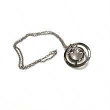 1pc Exquisite Round Necklace Light Luxury And Versatile Pendant, Suitable For Wearing On Multiple Occasions Surprise Gifts For Family And Friends - Multicolor - View 2