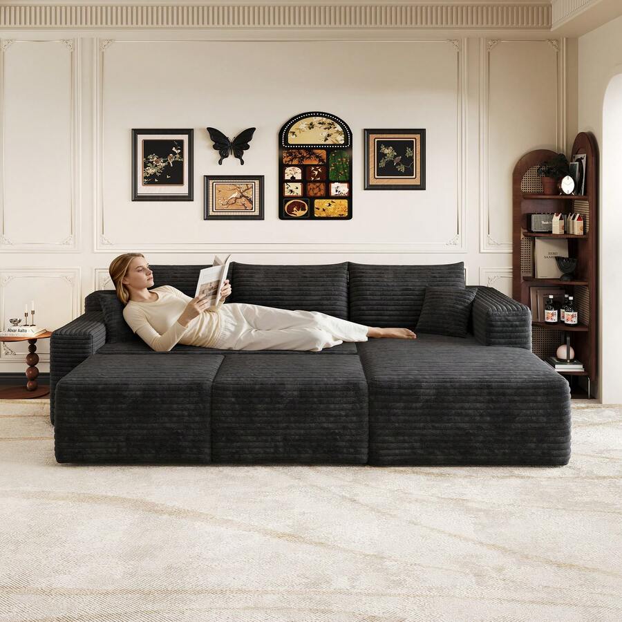 Sofas & Couches - 黑色 - 查看 1