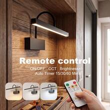 SEEDIQ Dimmable 40cm Wireless Wall Lamp, Rechargeable Wall Light With Adjustable Arm, LED Wall Lights (No Electricity Required) For Bedroom Home Decor - A - View 6