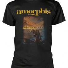Amorphis Borderland Back Official T Shirt Mens - 黑色 - 查看 7