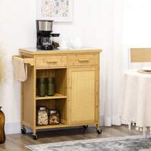 Mobile Storage Islands - Brown - View 3
