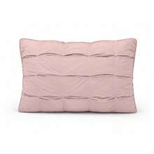 1pc Luxury Hotel Quality Pink Fluffy Pillow, Down Alternative Pillow, Soft Support, Suitable For Deep Sleep, Breathable High Resilience, Comfortable All Seasons - Pink - View 8