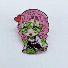 KIMETSU NO YAIBA 1 Set 9 Buah Lencana Mini Karakter yang Sangat Lucu. Terbuat dari Akrilik, ukurannya kecil dan ringan, sehingga cocok untuk digantung di tas sebagai hiasan. Tersedia berbagai gaya untuk dipilih. - MultiWarna - View 22