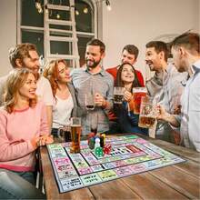 1 Set Drinking Board Games For Adults,Funny Party Interactive Drinking Games For Game Night, Birthday, Family Play Or Any Occasion, Age 21+, 2-8 Players - Multicolor - View 4