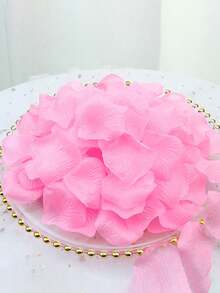 Artificial Rose Petals In Red White And Pink For Wedding Aisle Table Decoration Bridal Shower Party - Multicolor - View 10