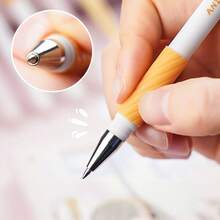 11pcs Erasable Neutral Pen Set, Includes 1 Pen + 10 Refills (Blue Ink), Pen Body With Built-In Eraser. Suitable For Note-Taking, Daily Writing, High-Quality Office And Student Stationery, Great Birthday Gift - Multicolor - View 10