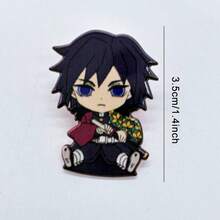 KIMETSU NO YAIBA 1 Set 9 Buah Lencana Mini Karakter yang Sangat Lucu. Terbuat dari Akrilik, ukurannya kecil dan ringan, sehingga cocok untuk digantung di tas sebagai hiasan. Tersedia berbagai gaya untuk dipilih. - MultiWarna - View 3