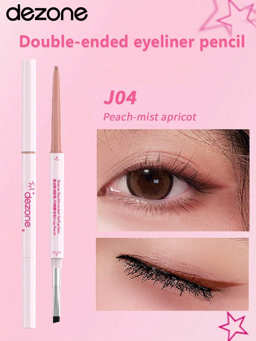 DEZONE Pensil Gel Eyeliner Cocok Untuk Riasan Sehari-hari, Hadiah Sempurna Untuk Pacar - J04 - View 1