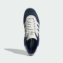 Adidas GAZELLE INDOOR "T-Toe" Classic Sports Skate Shoes Training Shoes IH9650 - Navy Blue - View 6