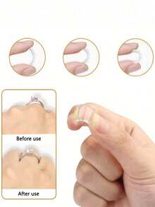 8/16/24pcs Adjustable Ring Size Adjuster/Resizer - Invisible Ring Size Adjuster, Suitable For Wedding/Events - Temporary And Permanent Use, Fits All Types Of Rings - Multicolor - View 6