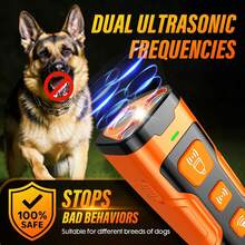 Dog Bark Guard -Professional Dog Training Tool With 3X Emitters Ultra-Long Range Dog Bark Deterrent Device, Portable Anti-Barking Tool To Stop Neighbor's Dog Bad Behavior, Indoor & Outdoor Use - Default - View 2