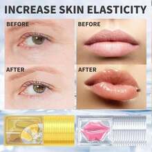 100/60/40/20pcs Eye & Lip Mask Set, Moisturizing & Nourishing, Winter Essential, Christmas Gift, Holiday Travel Must-Have - Fruity - View 3