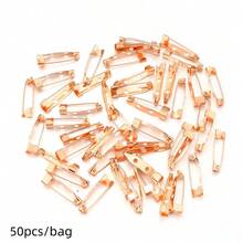 50pcs Iron Perforated Brooch Pins With Safety Clasp, Corsage Base Pins With Lock Head, Tie Pin, DIY Corsage Badge Hair Accessory Base, Jewelry Making Supplies - Brooch Base - View 35