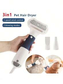 Pet Grooming Vacuum & Dryer - Multicolor - View 3