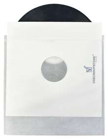 CheckOutStore White Non Woven Record Outer Sleeves For 12" LP Vinyl 33 RPM Record Albums - View 9