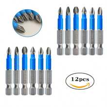 Hex Shank Non-Slip Powerful Screwdriver Bit Set For Electric Screwdriver And Hand Drill - Multicolor - View 5