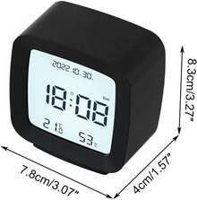 Weather Monitoring Clocks - Black 1pc - View 2