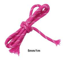 1m Per Pack 5mm Colorful Polyester Cord Rope, DIY Hand Braided Bracelet Pendant String, Handmade Jewelry Making Craft Supplies - 5mm/1m Colorful Cord - View 11