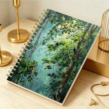 1 Buah Buku Catatan Spiral A5 Bergambar Burung Toucan Hutan Hujan Tropis, Jilid Spiral Hitam, Cocok untuk Catatan Kelas Siswa, Buku Rencana Portabel dan Buku Harian, Cocok untuk Profesional, Pelajar dan Penggunaan Kantor, Pilihan Hadiah Ideal - MultiWarna - View 4