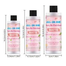 Acrylic Varnish - Water-Based Sealant, Super Glossy, UV Resistant, Anti-Cracking, Suitable For Wood, Clay, Painting, Metal, Plastic, Leather And Textile Arts And Crafts - A - View 6