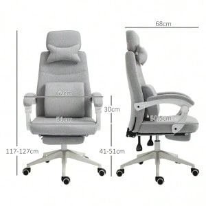 Gaming Chairs - Grey - View 1