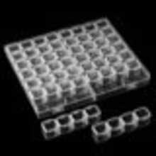 Dustproof Mini Grid Case For Earrings Nail Charms Tiny Hardware Parts Storage - A - View 13