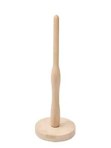 1pc Solid Walnut Wood No-Drill Kitchen Paper Towel Holder - Vertical Paper Towel Roll Rack, Countertop Home Paper Towel Storage Rack, Suitable For Kitchen And Bathroom, Home Storage Box And Rack, Independent Floating Bathroom Dining Table Storage Rack, Can Hold Multiple Rolls - Multicolor - View 12