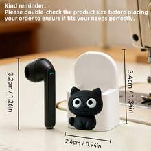 2pcs Cat-Shaped Storage Boxes With Kittens - Plastic Desktop Organizer For Desk And Office, Multi-Compartment Storage Box For Scissors, Tweezers, Pens, Suitable For Earth Tone Theme, Craft Room - Gift For Cat Lovers - A - View 4