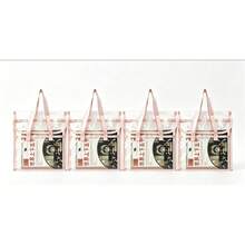 1/4pcs Transparent School Portable Handbag, Made Of Waterproof PVC Plastic Material With Sturdy Reinforced Transparent Design, Suitable For School, Office Use, Unisex | Lightweight Waist Bag, Suitable For Concerts, Sports Games And Travel | - A - View 11