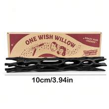 1pc Black Wishing Willow Branch 3D Printed Ornament, Roleplay Prop, Home Decor, Classic Prayer Tree Branch Decoration, Black Artificial Willow Twig, Party Decor Prop - A - View 13