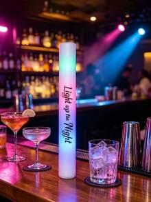 個性化客製派對螢光棒貼紙（僅貼紙，不含螢光棒），「Make Tonight Unforgettable」與「Let's Party Hard」客製文字貼紙，客製派對泡沫棒文字，派對裝飾，適用於聖誕節、節日、派對、返校季 - 多色 - 查看 3