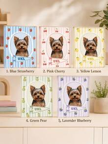 1pc Personalized College Pet Portrait Acrylic Block, Custom Dog Portrait Desk Decor, School Spirit Gift, Collegiate Dorm Room Decor,Pet Lover Gift,Pet Owner Keepsake - Multicolor - View 4
