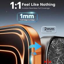 10pcs 8k Ultra HD Tempered Glass Screen Protector For IPhone 17 Pro Max/17 Pro/18 Pro Max/18 Pro/18/17/16/15/14/13/12/11/Ultra/Plus/Mini/X/XR/XS Max/7/8/SE2/SE3, Full Coverage, 9H+ Hardness, Anti-Scratch, Anti-Fingerprint - Black - View 3
