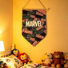 Mesuca Bendera Segitiga Hiasan Dinding Dekoratif Motif Kamuflase Marvel, Warna Bumi, Kain Tahan Lama, Portabel untuk Berkemah, Ruang Dalam Ruangan, Pesta, Dekorasi Latar Belakang 1 buah - Hijau Tentara - View 5
