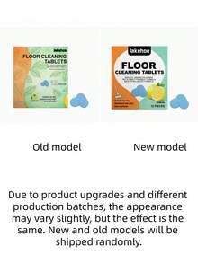 jakehoe 12pcs Floor Cleaning Tablets, Tile & Hardwood Floor Stain Removal, Odor Eliminator, Fresh Scent, Clean & Shiny Effervescent Tablets (Product Upgraded From Liquid To Solid, New And Old Versions Sent Randomly) - Liquid - View 7