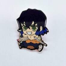 KIMETSU NO YAIBA 1 Set 9 Buah Lencana Mini Karakter yang Sangat Lucu. Terbuat dari Akrilik, ukurannya kecil dan ringan, sehingga cocok untuk digantung di tas sebagai hiasan. Tersedia berbagai gaya untuk dipilih. - MultiWarna - View 19