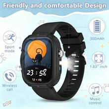 Smartwatch Anak-Anak yang Sangat Diminati dengan Fitur Panggilan, Notifikasi Pesan, Kalkulator, Pelacak Kebugaran, Kontrol Kamera, Pemutar Musik, Tampilan Cuaca, Berbagai Mode Olahraga, Nilai Terbaik untuk Uang Anda, Sangat Layak Dibeli - MultiWarna - View 12