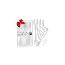 16 Count Dermaplane Razor For Women Face, Micro Blades | Professional Clear Face Razors For Peach Fuzz, Eyebrow Hair Remover, 12 Long A - Transparentcolor - View 1