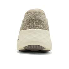 Skechers Men's MAX CUSHION Series SLIP-INS Hands-Free High-Rebound Thick-Sole Cushioned Breathable Casual Walking Shoes - Khaki - View 4