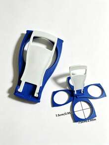 Foldable 4-Cup Beverage Carrier, Portable Coffee/Beer/Soda Cup Holder For Car, Camping, Takeout, Party - Multicolor - View 9