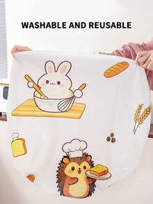 Penutup Debu Hedgehog Chef – Penutup Dapur Anti Debu dan Tahan Air Universal; Penutup Debu Elastis dengan Ukuran yang Dapat Disesuaikan; Cocok untuk Microwave, Oven, Pindahan, dan Penyimpanan – Cocok untuk Semua Musim - MultiWarna - View 3