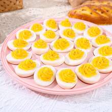 Multicolor Round Egg Cartons 3PCS, Perfect For Holiday Gatherings, Parties, Birthdays, And Weddings, Suitable For The Kitchen And Picnics - 3 Pieces (Green) - View 5