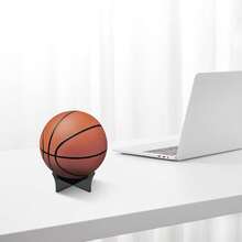 1/4 Ball Display Stand, PMMA Acrylic Black Minimalist Cross Design, Stable Non-Slip Support For Ball Display, Dust-Proof Storage And Display, Suitable For Basketball, Football, Volleyball, Rugby Collection Display, Fan Home Exhibition Ball Storage Decor - Multicolor - View 8