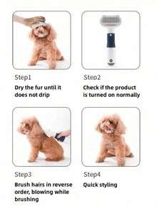 Pet Grooming Vacuum & Dryer - Multicolor - View 6