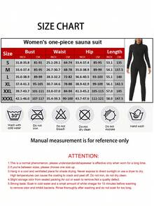 Mono de entrenamiento de cintura para mujer, top de fitness ajustado, mono sauna adelgazante para deportes de primavera y otoño - Plateado - Ver 7