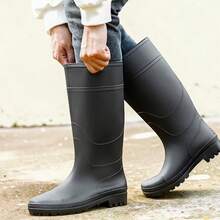 Men Rain Footwear - Black - View 2