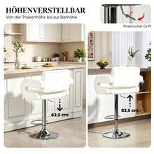 Barhocker - Weiss - Übersicht 6