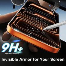 10pcs 8k Ultra HD Tempered Glass Screen Protector For IPhone 17 Pro Max/17 Pro/18 Pro Max/18 Pro/18/17/16/15/14/13/12/11/Ultra/Plus/Mini/X/XR/XS Max/7/8/SE2/SE3, Full Coverage, 9H+ Hardness, Anti-Scratch, Anti-Fingerprint - Black - View 7
