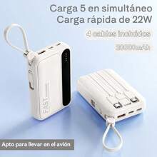 JIDITECH Power Bank - White - View 10